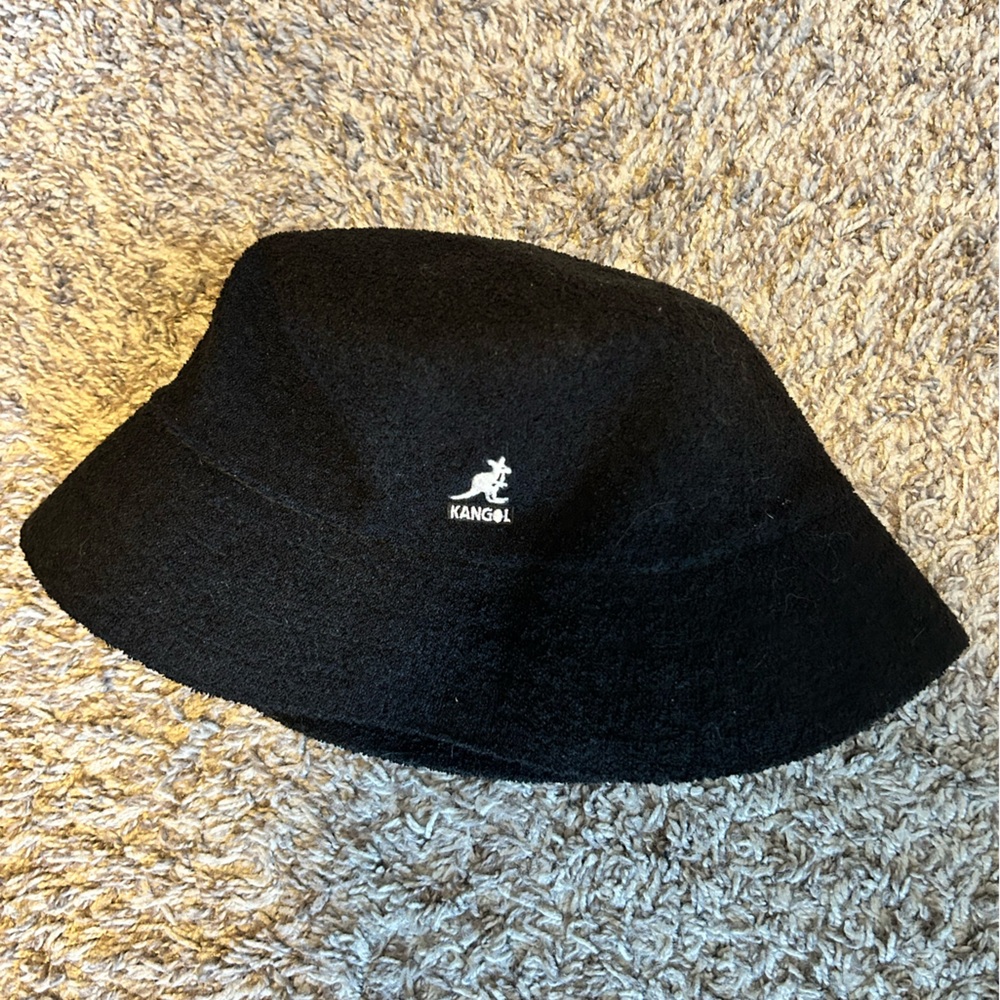 Kangol Classic Black Wool Hat